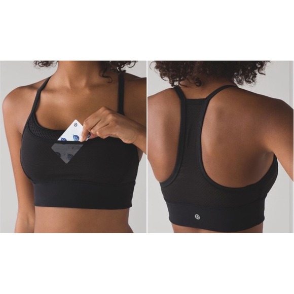Lululemon Fit Physique Black Bra Size 8 - Picture 3 of 9